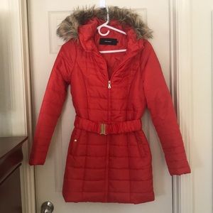 I only put on a red jacket a few times